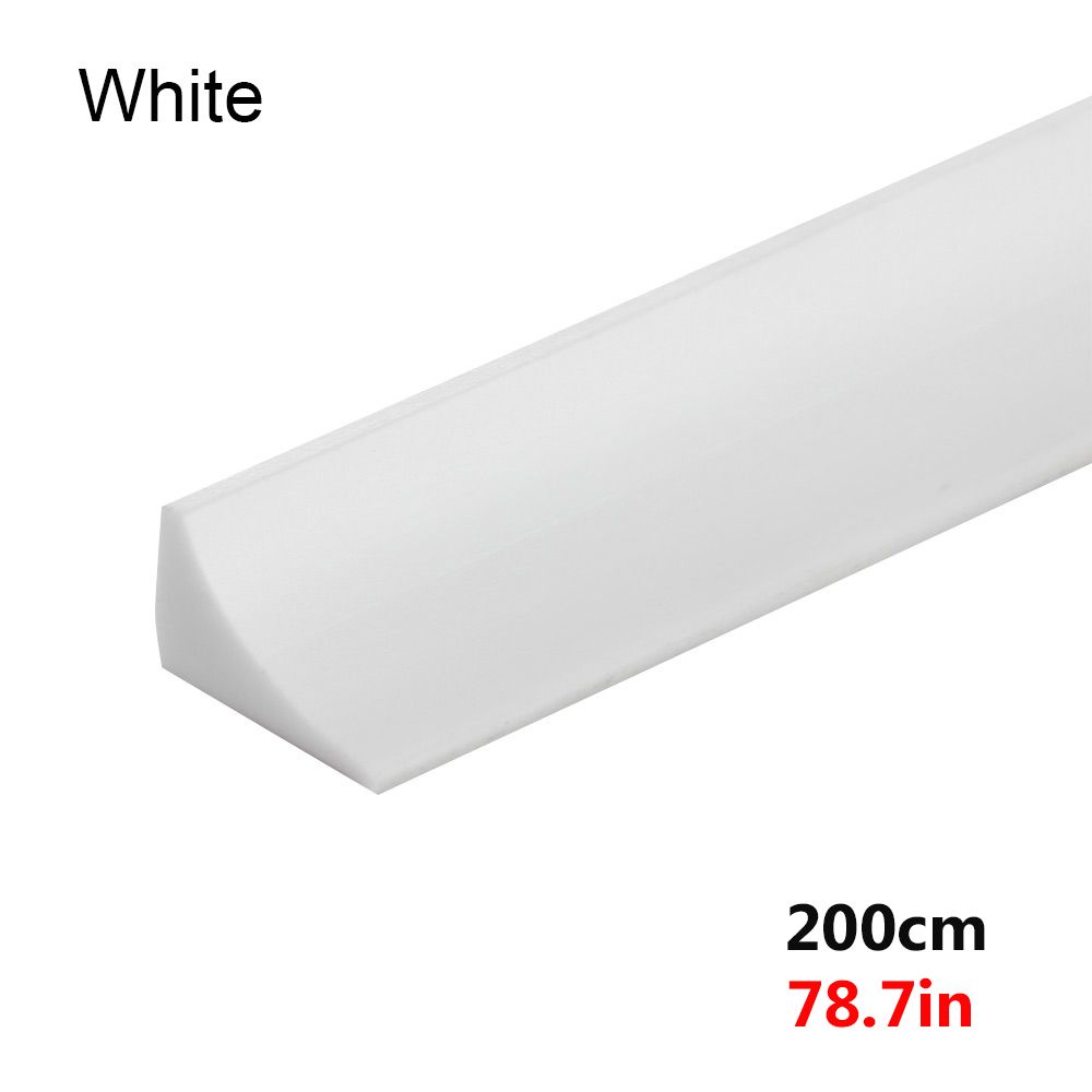 1Pc Zelfklevende Siliconen Waterkerende Strip Badkamer Water Stopper Buigbare Deur Bodemafdichting Strip Douche Dam Barrier: Bordeaux / 84.5mm