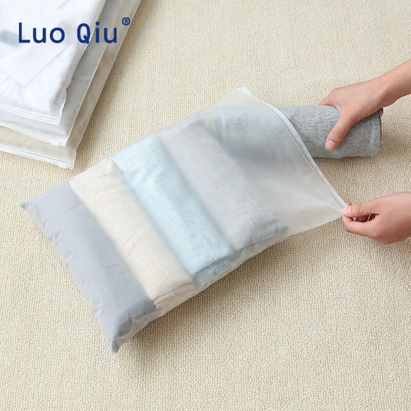 20 pieces Clear Self-adhesive Clothing Plastic Packaging Bag, Thick PE Bag for Apparel Shirts Jean