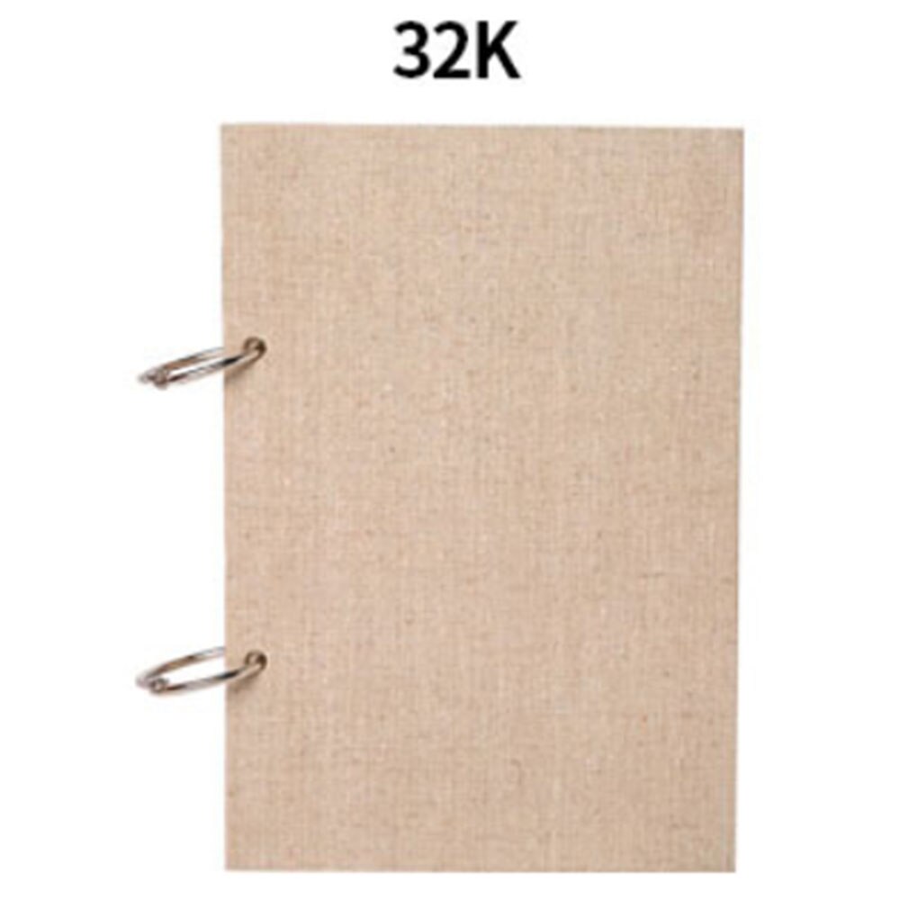8k/16k/32k skitsepapir skitsebog papir til tegning maleri dagbog notesbog notesblok papirvarer kunst forsyninger: 32k