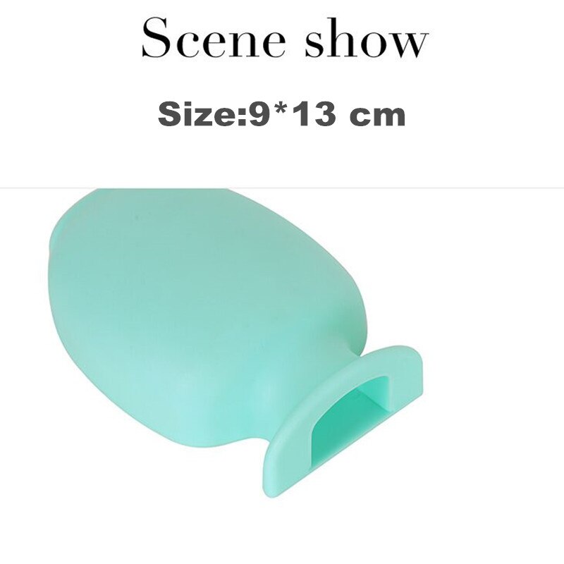 1PC DIY Nano Magic Sticky Flower Vase Wall Hang Room Decor Flower Pot Container Floret Bottle Vase For Decoration Home Decor