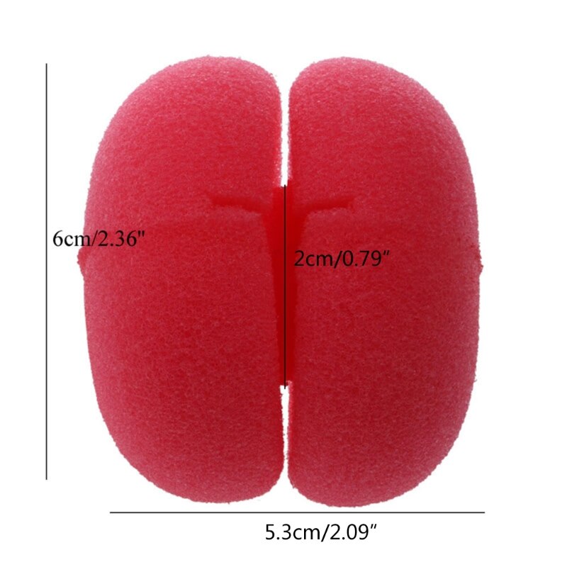 6/12/18/24/30pcs Balls Hair Rollers Curlers Bun Round DIY Soft Foam Sponge Tools