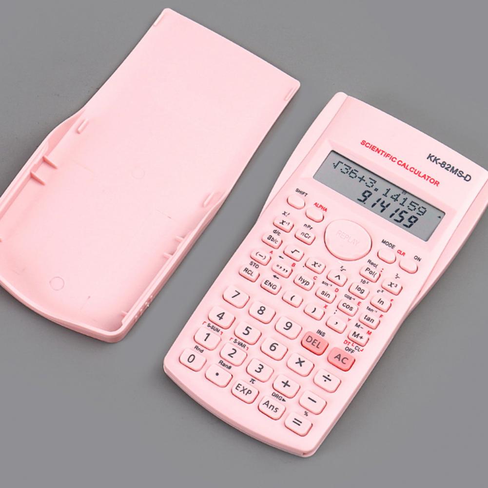 Student Calculator 2-Line LCD Screen Multiple Models Plastic Mathematical Mini Electronic Calculator for School