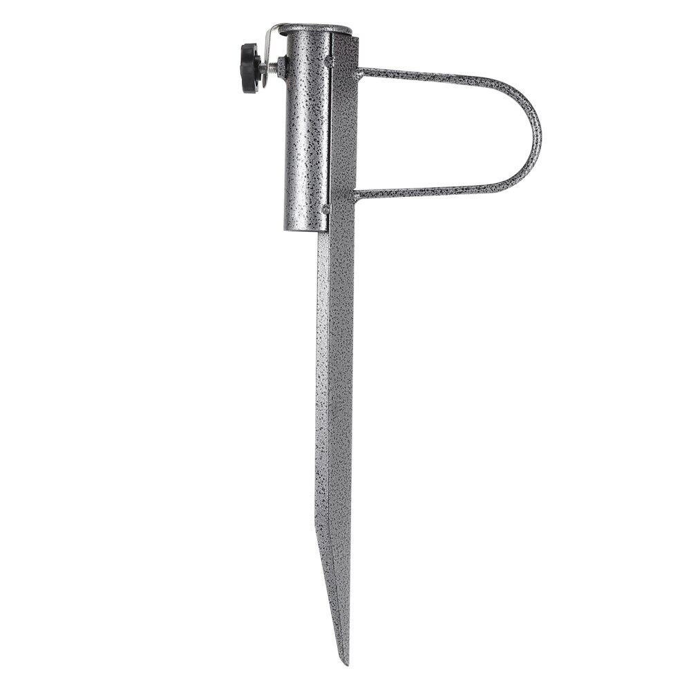 Beach Umbrella Sand Anchor Metal Umbrella Holder Universal Stand (Right Angle)