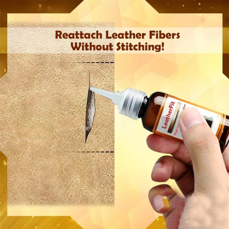 Pegamento de reparación de cuero para sofá, zapatos de asiento de coche, ropa deportiva para interiores, suministros de Accesorios para el hogar de restauración, 30ml