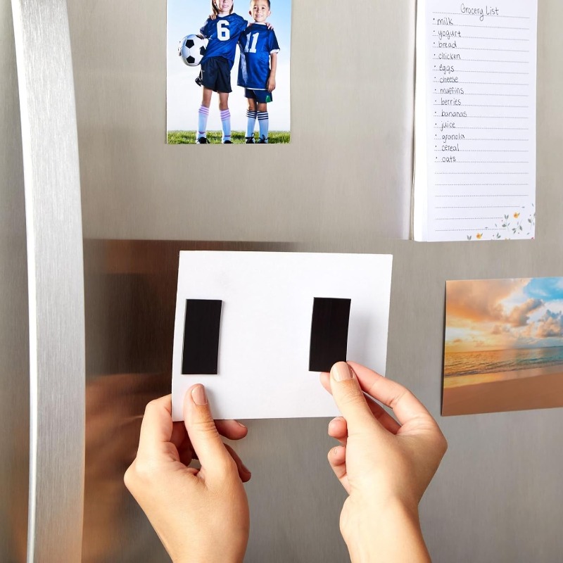 Sterke magnetische tape Zelfklevende magneet Flexibele tapes Thuiskantoor Whiteboards Koelkast Kleverige rubberen magneten Strips DIY-ambachten