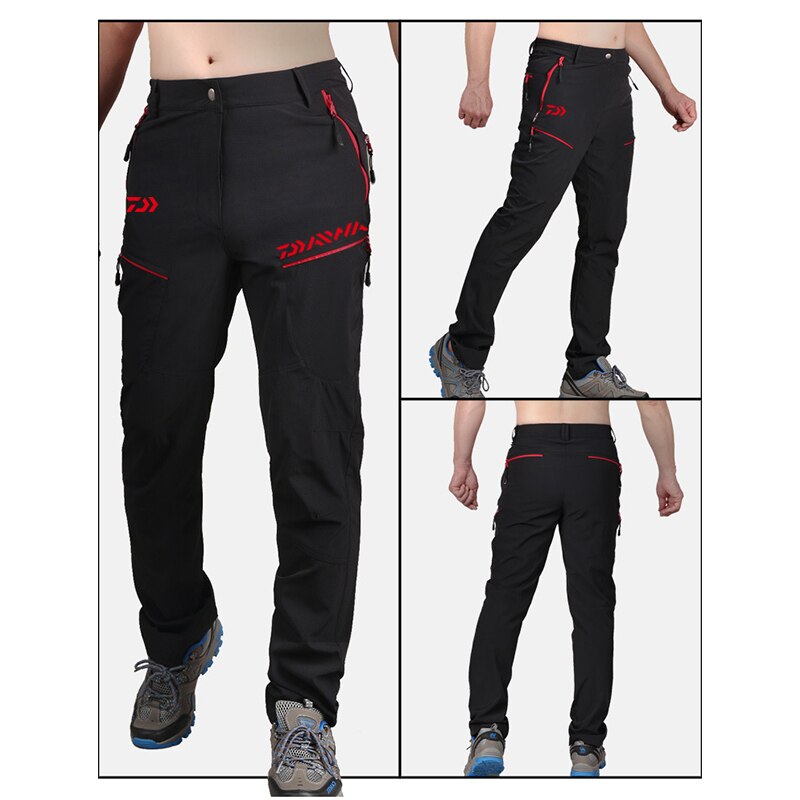 Daiwa Vissen Broek Waterdichte Outdoor Mannen Broek Ademend Snel Droog Daiwa Casual Broek Stretch Camping Vissen Kleding