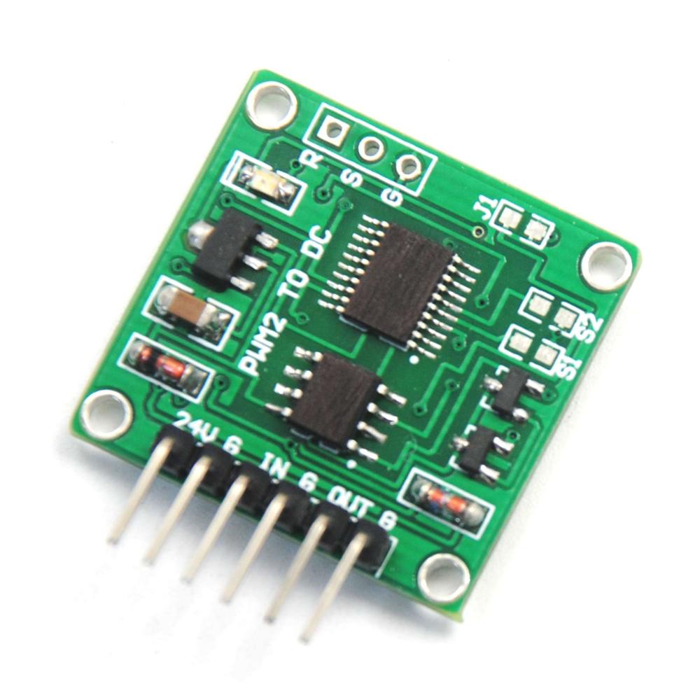 PWM to voltage PWM 0-5v 0-10v 50Hz-10KHz linear conversion transmitter module