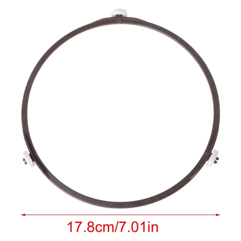 Magnetron Oven Roller Ondersteuning Gids Ring Glas Draaitafel Ondersteuning Stand Platte Plaat Houder met Triple voor Koken Tool