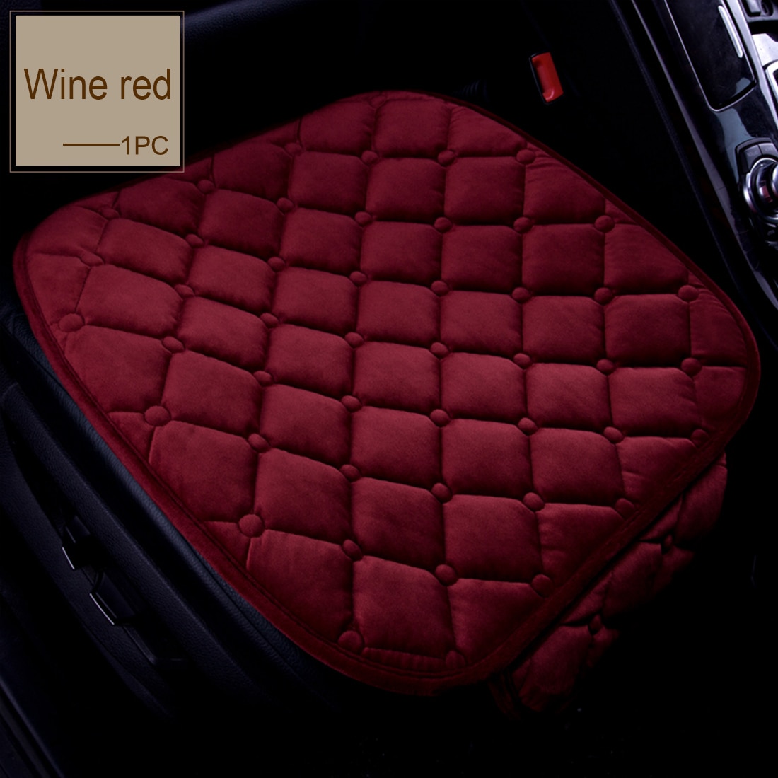 Dewtreetali Velvet Front Car Seat Cover Breathable Winter Seat Cushion Protector Auto Accessories Car styling Universal for Cars