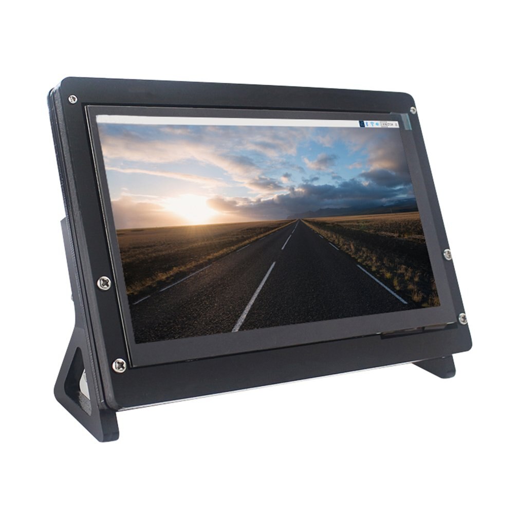 For Raspberry Pi Raspberry Pi 4 Model B 7-inch Acrylic Display Shell Bracket Stack Replacement Parts