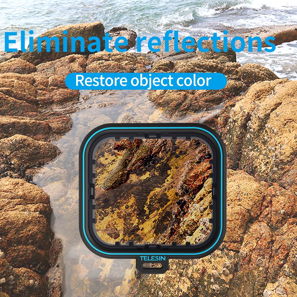 (In filtro polarizzante protezione per lenti circolari filtro per lenti CPL per GoPro Hero 5 Hero 6 Hero 7 accessori per Action cam neri