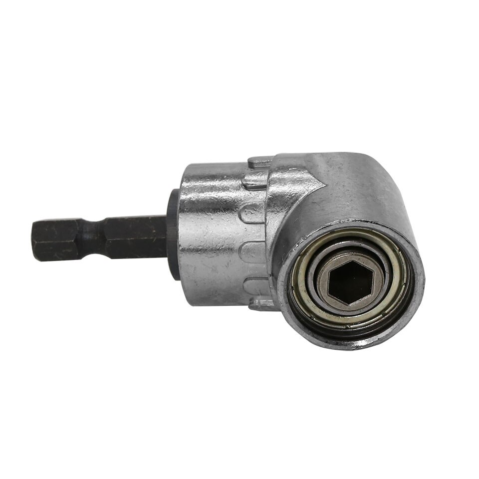105 graden 1/4 " elektrische zeskantboor, verstelbare zeskanthoek, schroevendraaier, dopsleutel, houder, adapter, gereedschap