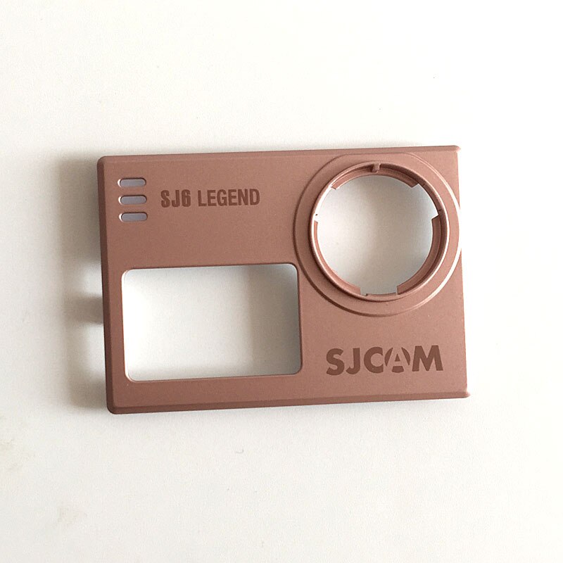 Originele SJCAM Voorpaneel Case Onderdelen Faceplate voor SJCAM SJ6 Legend 4 K Wifi Waterdichte Sport Actie Camera Accessoires: Rose Gold