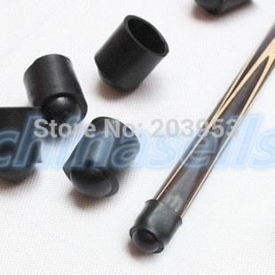 Protetor de borracha para taco de bilhar, capa protetora de borracha para taco de sinuca, acessórios para pára-choques de borracha