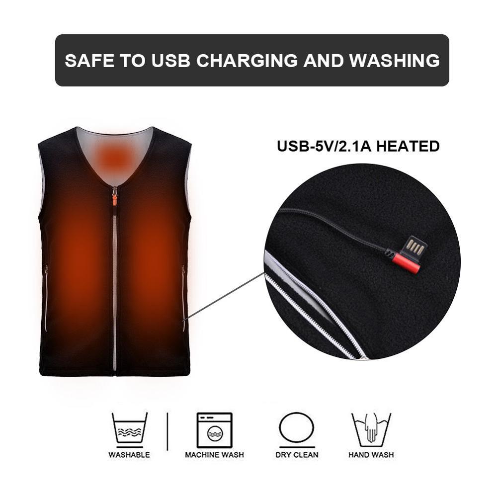 Speciale Mannen En Vrouwen Verwarming Vest Multifunctionele Uniform Verwarming Temperatuurregeling Motorfiets Vest Warm Vip