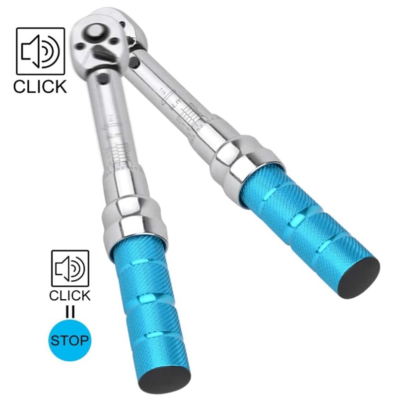 MTB Road Mountain Bicycle Bike Preset Torque Wrench Hex Key Repair Tools Kit Socket Set Bike Repair Spanner