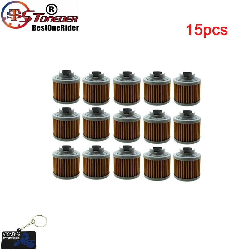 Stoneder oliefilter til  yx 150cc 160cc honda  # 15412-hb6-003 motor pit dirt bike motorcykel: 15 stk