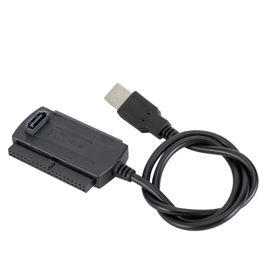 PzzPss 3 en 1 USB 2,0 IDE SATA 5,25 S-ATA 2,5 3,5 pulgadas disco duro HDD Cable adaptador para PC portátil convertidor
