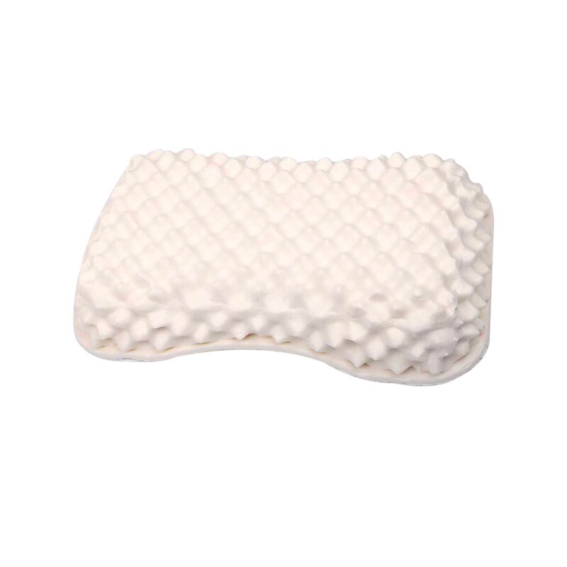 SB Natural latex pillow Cervical spine repair Memory Foam Pillow Comfortable Women Neck Head Care Health Orthopedic Pillow: Crescent Spike