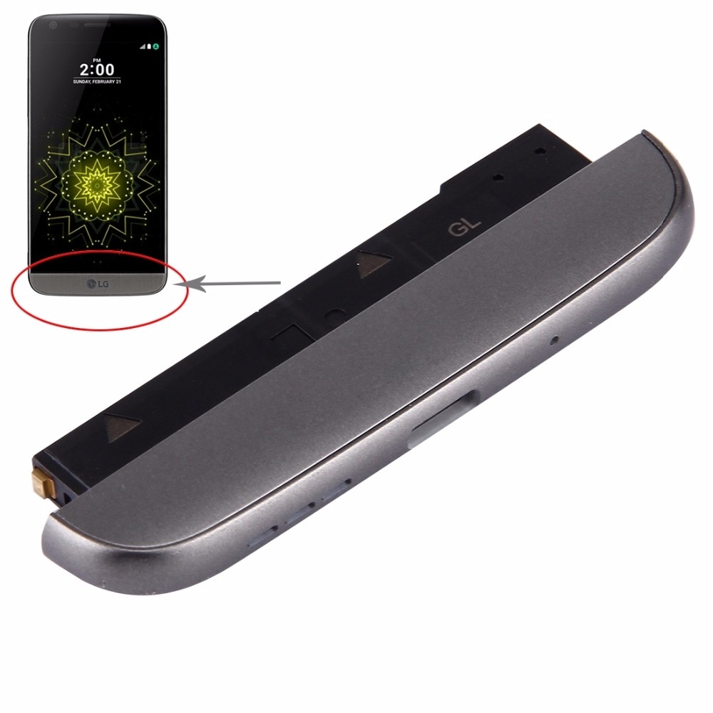 Módulo inferior (base de carga + Micrófono + timbre de altavoz) para LG G5/VS987, H840/H850, F700S/F700K/F700L, LS992