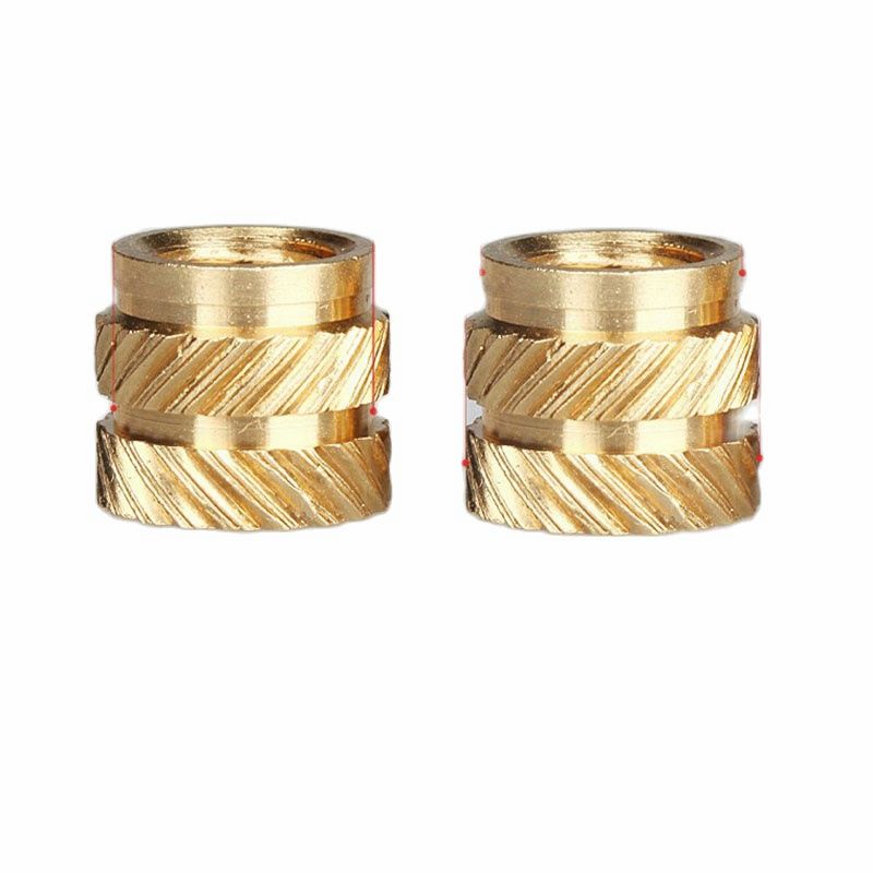 100pc M3 Threaded Insert M3xD5xL4 Copper Nut Knurled Nut Copper -Pressed Nut Voron 2.4 Trident Switchwire For 3D Printed Part