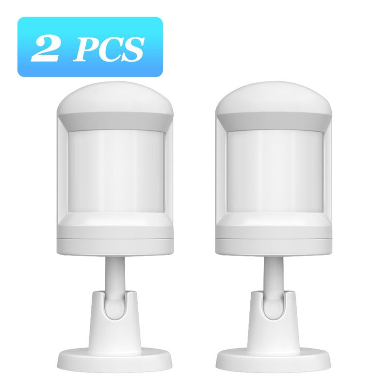 Tuya Smart PIR Motion Sensor ZigBee Infrared Human Body Detection Smart Home Presence Sensor Support Alexa Google Smart Life: 2PCS