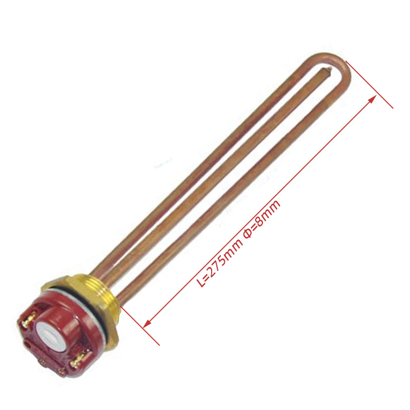 DN32 1 1/4" Water Heating Element With Thermostat 220V 1500W Immersion Heater With Temperature Controller