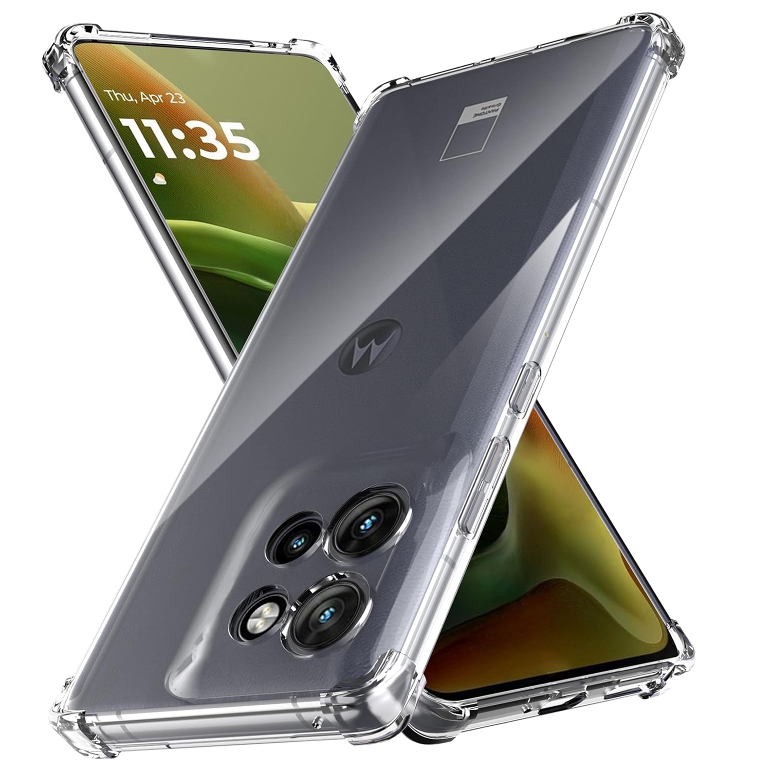 Funda de TPU Airbag a prueba de golpes para Motorola Edge 60 Fusion Moto Edge 60 Pro Stylus funda protectora Capa Fundas Coque: Para iPhone 16 Pro Max