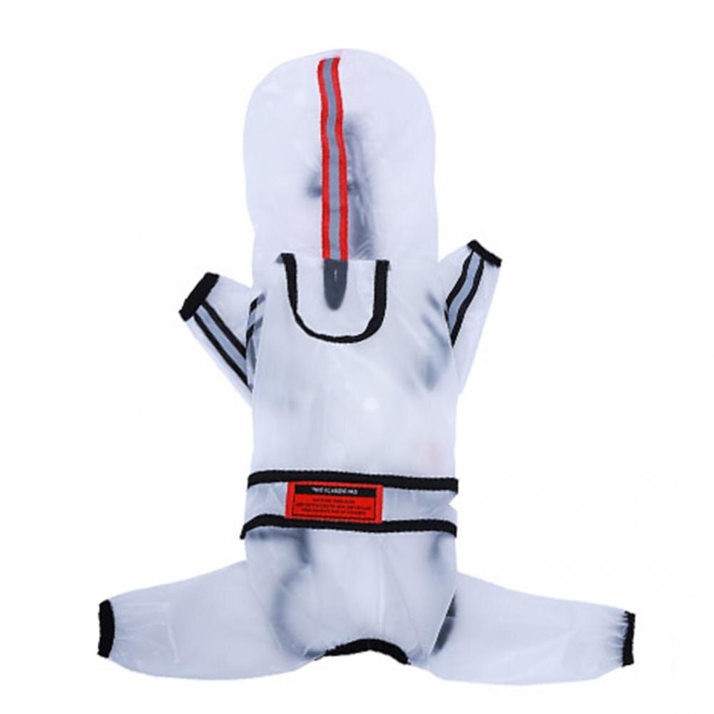 Lightweight Pretty Pet Dog Raincoat TPU Dog Raincoat Stylish for Rain Day