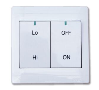 Device for fan speed controller two speed switch for fans