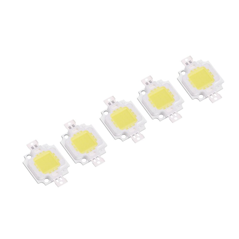 20PCS 10W LED Pure White High Power 1100LM LED Lamp SMD Chip light Bulb DC 9-12V
