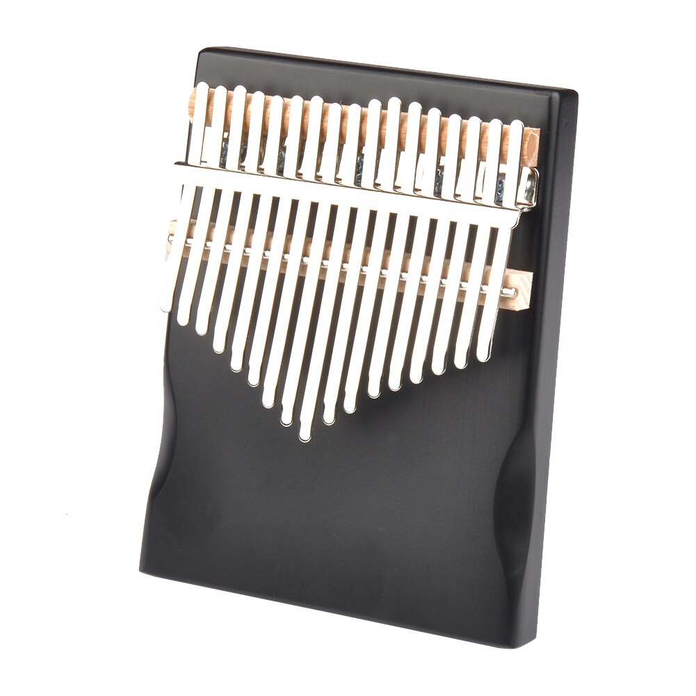 17 Keys Kalimba Musical Instrument Pine Wood Thumb Finger Piano African Sanza Mbira with Tuning Tool Sticker for Beginner Kids: Kalinba
