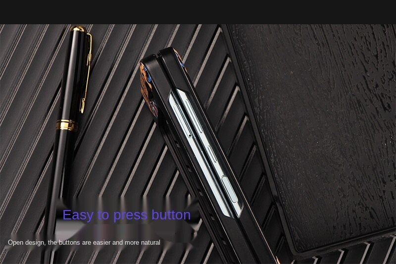 Galaxy fold 2 hoesje hoesje voor galaxy z fold 2 5g leren telefoonhoesje 5 kleuren optioneel galaxy z fold 2 hoesje