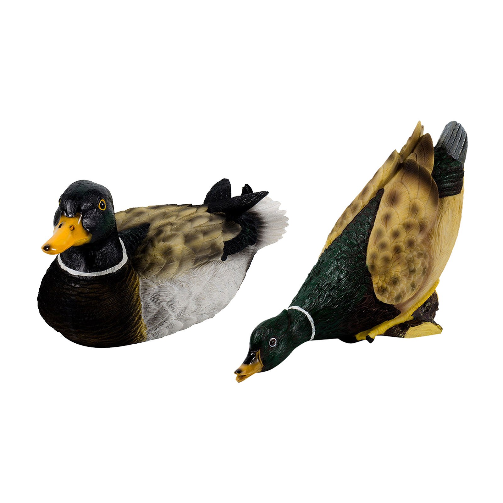 Duck Decoy Floating Duck Statue Decoration Pond Resin Ornament Decorative Duck Sculpture Statues