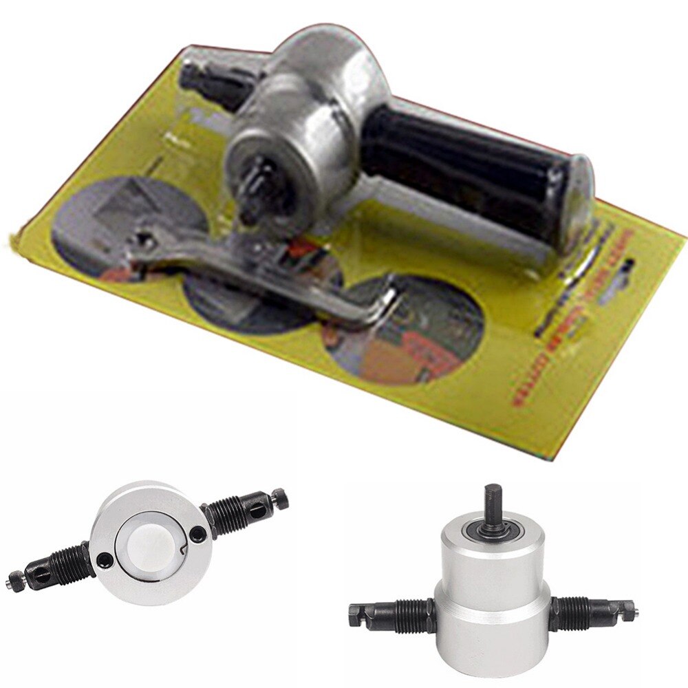 Sheet Metal Cutting Nibble Metal Cutting Double Head Nibbler Blade Saw Cutter Tool Drill Accessory Metal Cutting Machine