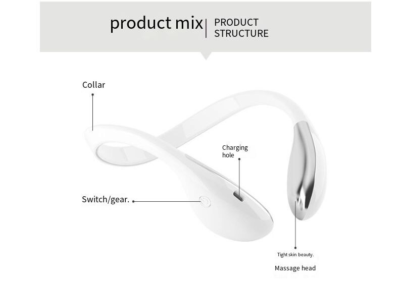 Micro Current Face Lift Tape Facial Massager Lifting and Tightening EMS Smart Beauty Instrument