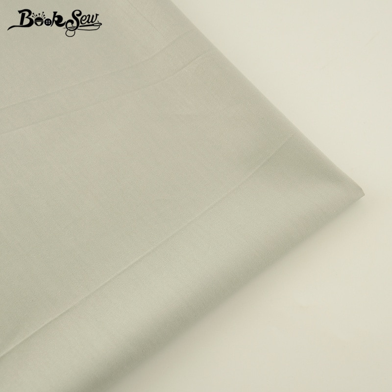 Steel Gray Color Cotton Fabric Twill Material Soft Cloth Bed Sheet Home Textile Quilting Patchwork Tissue