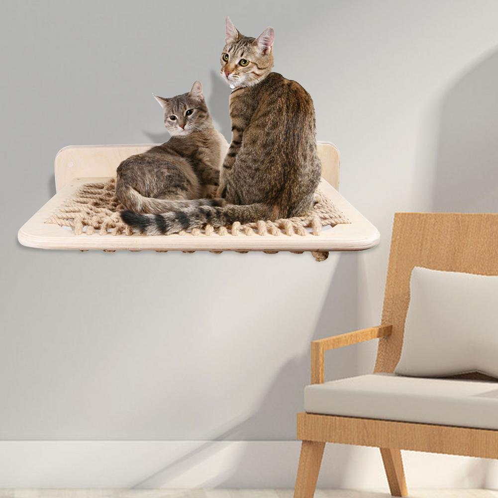 Kat Hangmat Kat Huisdier Bed Mat Duurzaam Praktische Klimrek Muur Platform Kat Kitty Opknoping Bed Wandmontage Sofa Voor katten