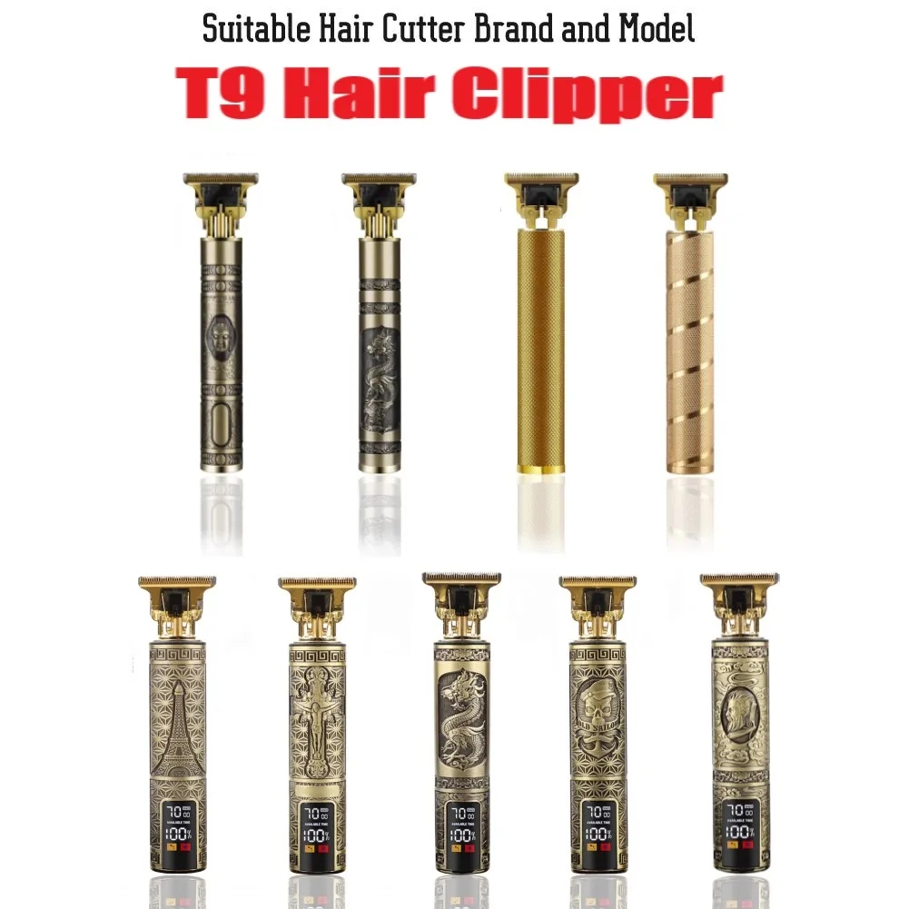 Protectores para cortadora de pelo T9, peines guía, guías de corte, herramientas de estilismo, accesorio Compatible con 1,5mm, 2mm, 3mm, 4mm, 6mm, 9mm, 6 uds.