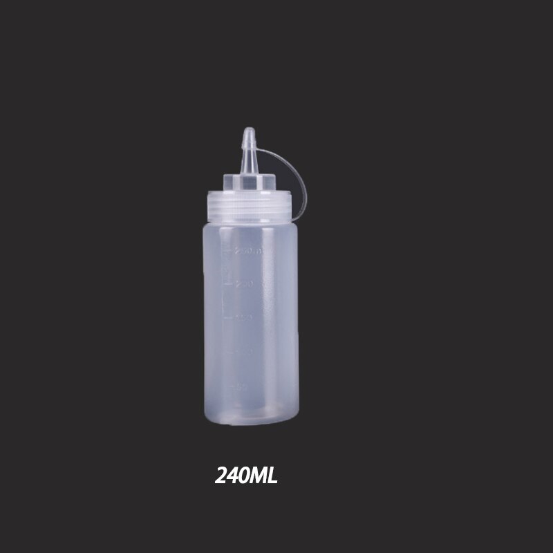 SRTSTR 12 Stuks Knijpflesjes Zachte Plastic Flesjes 100ml Plastic Fles Saus Fles met Dop voor Vloeistoffen, Inkt, Oliën, Kunst, Oplosmiddelen