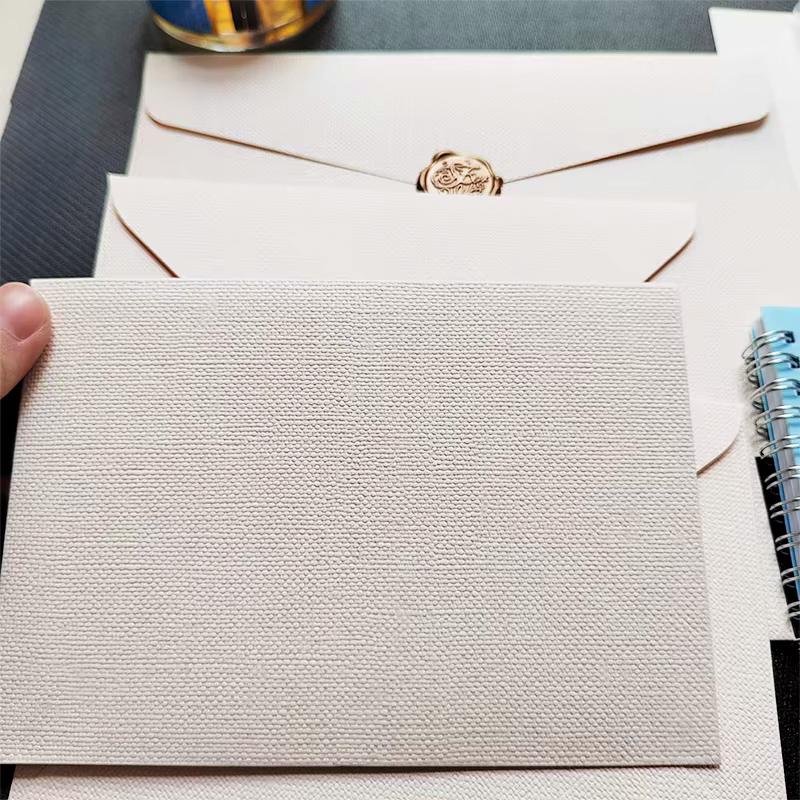 30 sztuk/partia koperty na zaproszenia ślubne biznes wysokiej jakości 250g 17.5x12.5cm tekstura papierowe artykuły papiernicze torba robić przechowywania