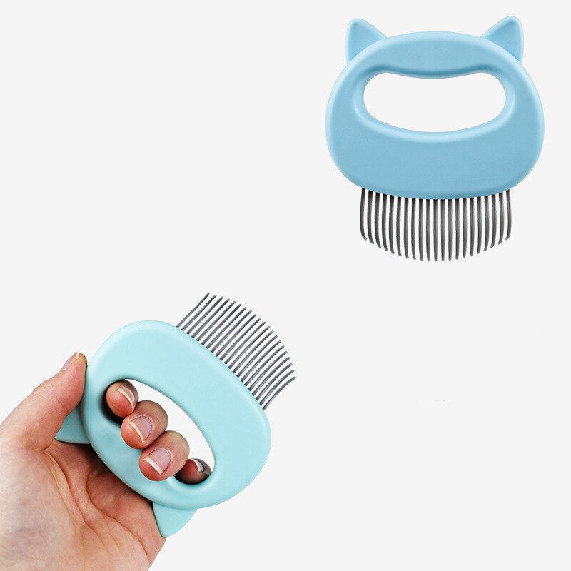 Herramienta de peine para perros, desbrozadora de pelo de Mascota, para gatos, para pelo corto, accesorios benodigdheden para perros, peine para piojos