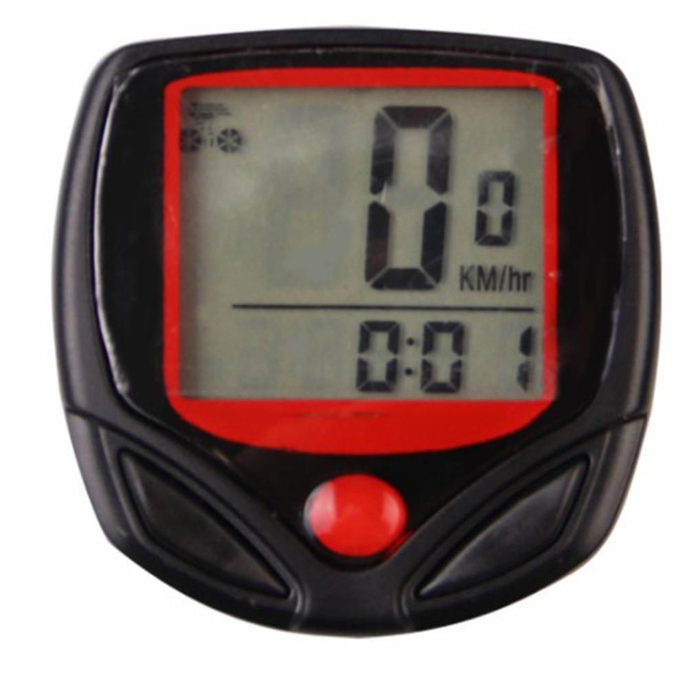 Fiets Computer Met Lcd Digitale Display Waterdicht Fiets Snelheidsmeter Fietsen Stopwatch Rijden Accessoires Tool