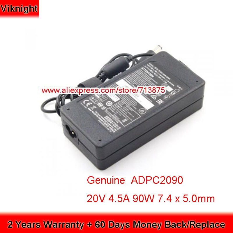 Genuine ADPC2090 20V 4.5A 90W AC Adapter for AOC C3583FQ AG322QCX VS16485 XG-2703 XG3420C Laptop Power Supply
