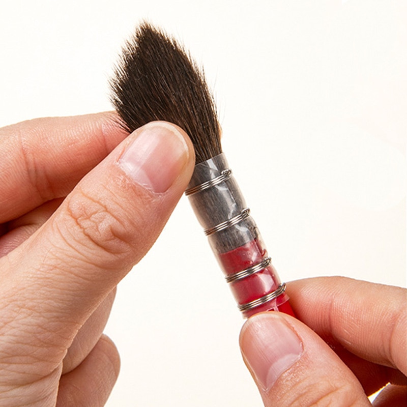 Round Squirrel Hair Watercolor Paint Brushes Set Handmade PaintBrush for Art Painting Gouache Wash/Mop Acrylic Brush Supplies