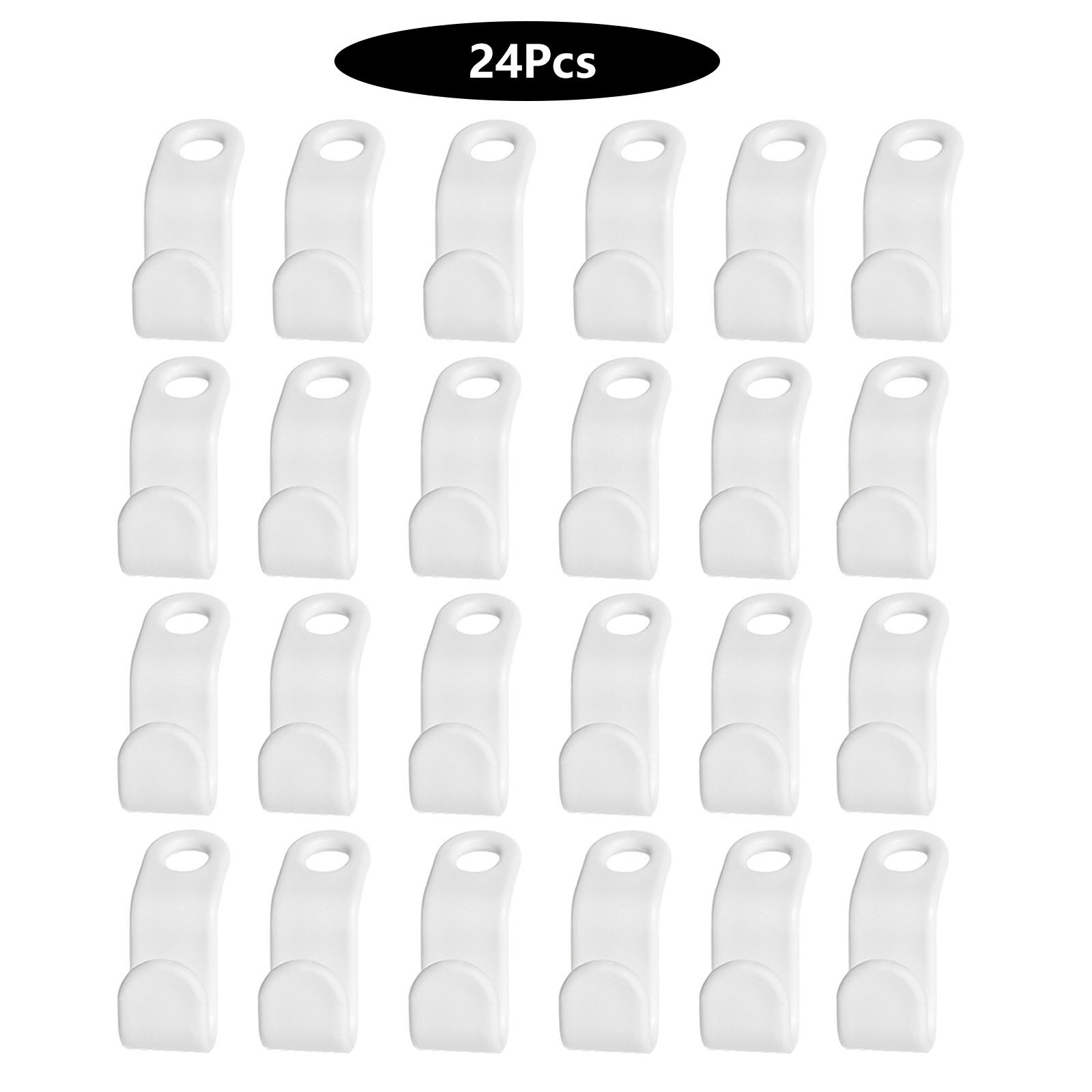 12/24 ks mini vešiak na šaty konektor háčiky kaskádové plastové šatníkové skrine výsuvný držiak na vešiaky úspora miesta v skrini: 24 ks