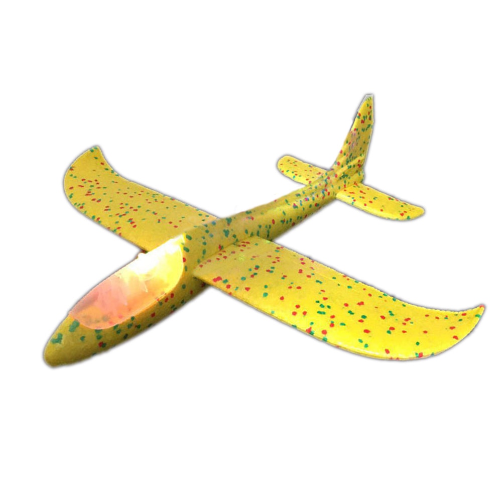 Hand Throw Airplane EPP Foam Outdoor Launch Glider Plane Kids Toy 48 cm Foam Glider Launch Throwing Inertial Model Airplane Foam