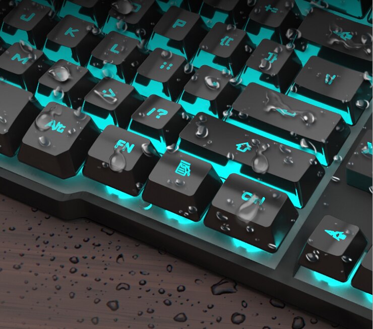 Glare keyboard And Mouse Set Wired Suspension Buttons Are Suitable For Gaming Office Desktop Notebooks