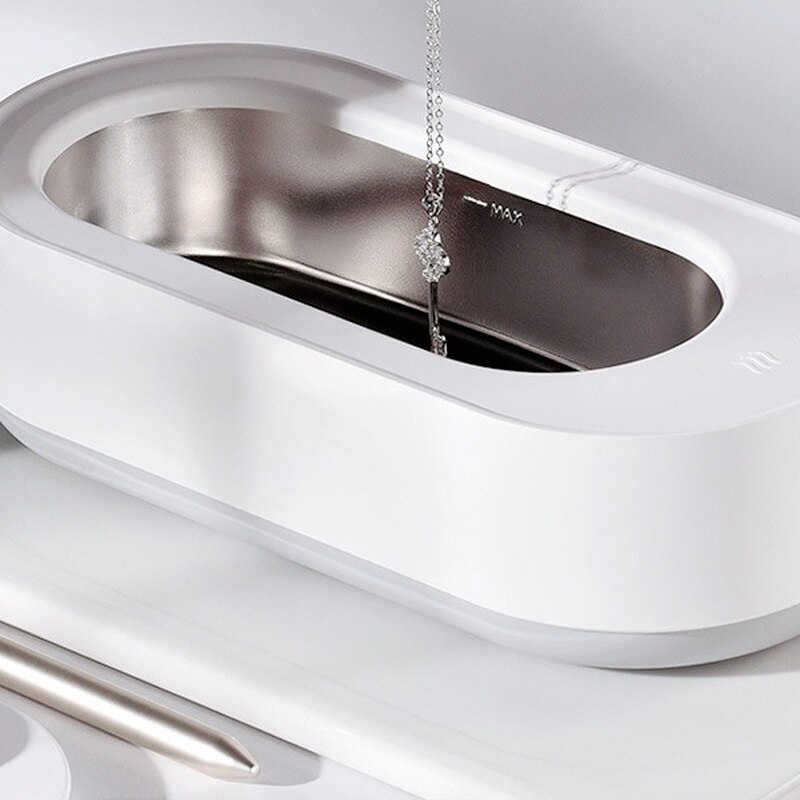 Limpiador ultrasónico, máquina de limpieza de joyas, vibrador ultrasónico, resistente al agua