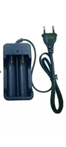 9900mAh 18650 lithium battery 3.7V -large capacity,rechargeable+charger,compatible with flashlights, radios,and MP3 players: plum